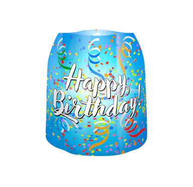 Happy Birthday Luminaries – Set of 4 with LED Candles & Water - Activated Lights - Port Gamble General Store & Cafe
