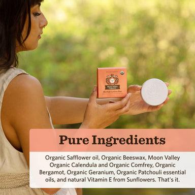 herbal lotion bar - bergamot geranium - Port Gamble General Store & Cafe