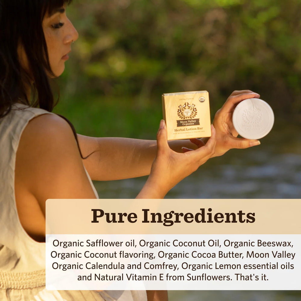 Herbal Lotion Bar - Coconut Lemon - Port Gamble General Store & Cafe