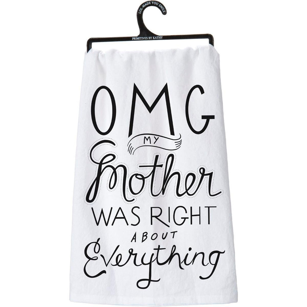 Kitchen Towel - OMG My Mother 25101 - Port Gamble General Store & Cafe