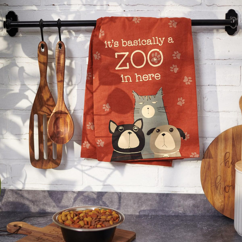 Kitchen Towel - Zoo In Here - Port Gamble General Store & Cafe