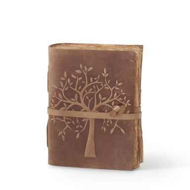 Leather Tree Embossed Deckle Large - Port Gamble General Store & Cafe