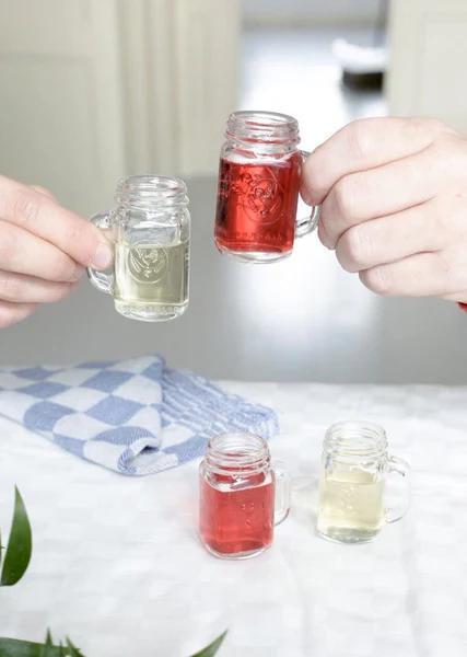 Mason Jar Shot Glasses - set of 4 - Port Gamble General Store & Cafe