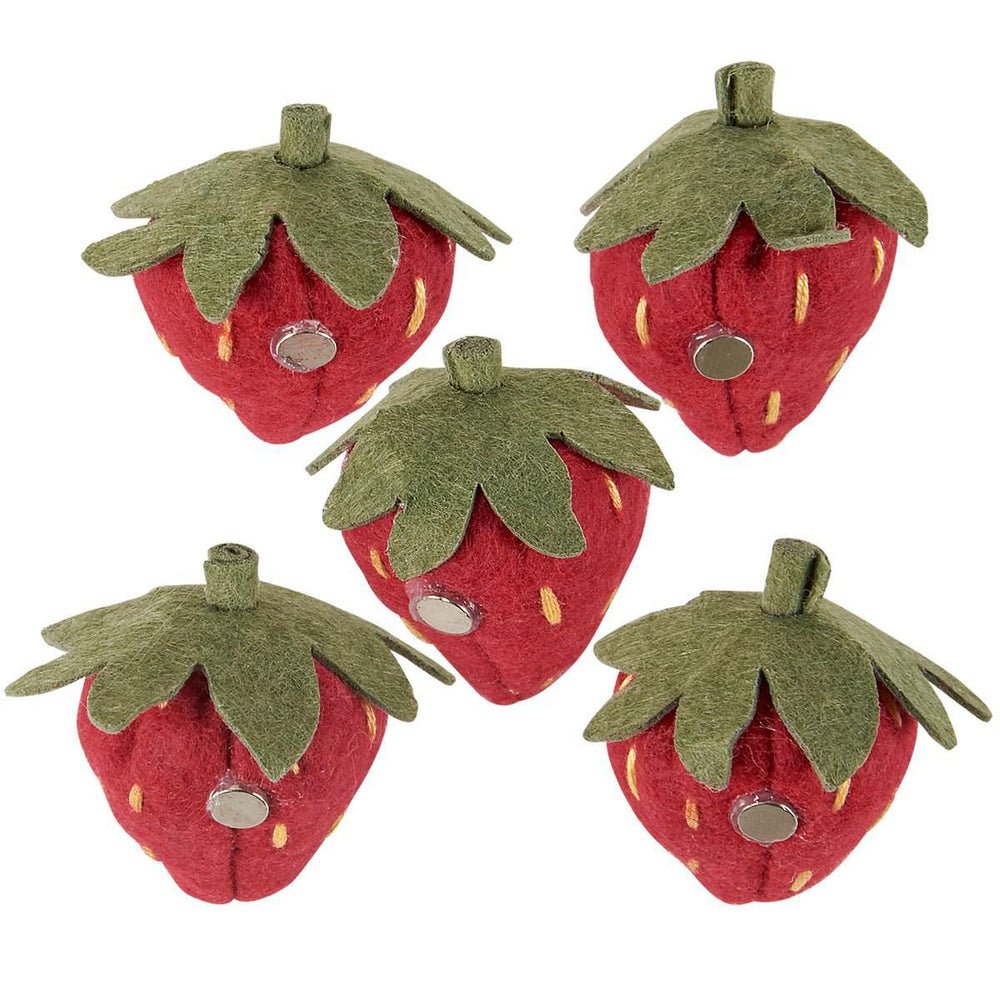 Memo Holder Set - Strawberries - Port Gamble General Store & Cafe