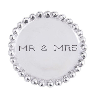 oast to Love: Mr. and Mrs. Beaded Coaster 