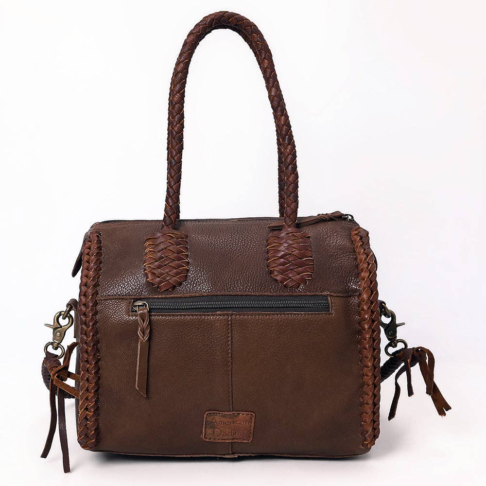 Duffel Genuine Western Leather Women Bag: ADBGM270B