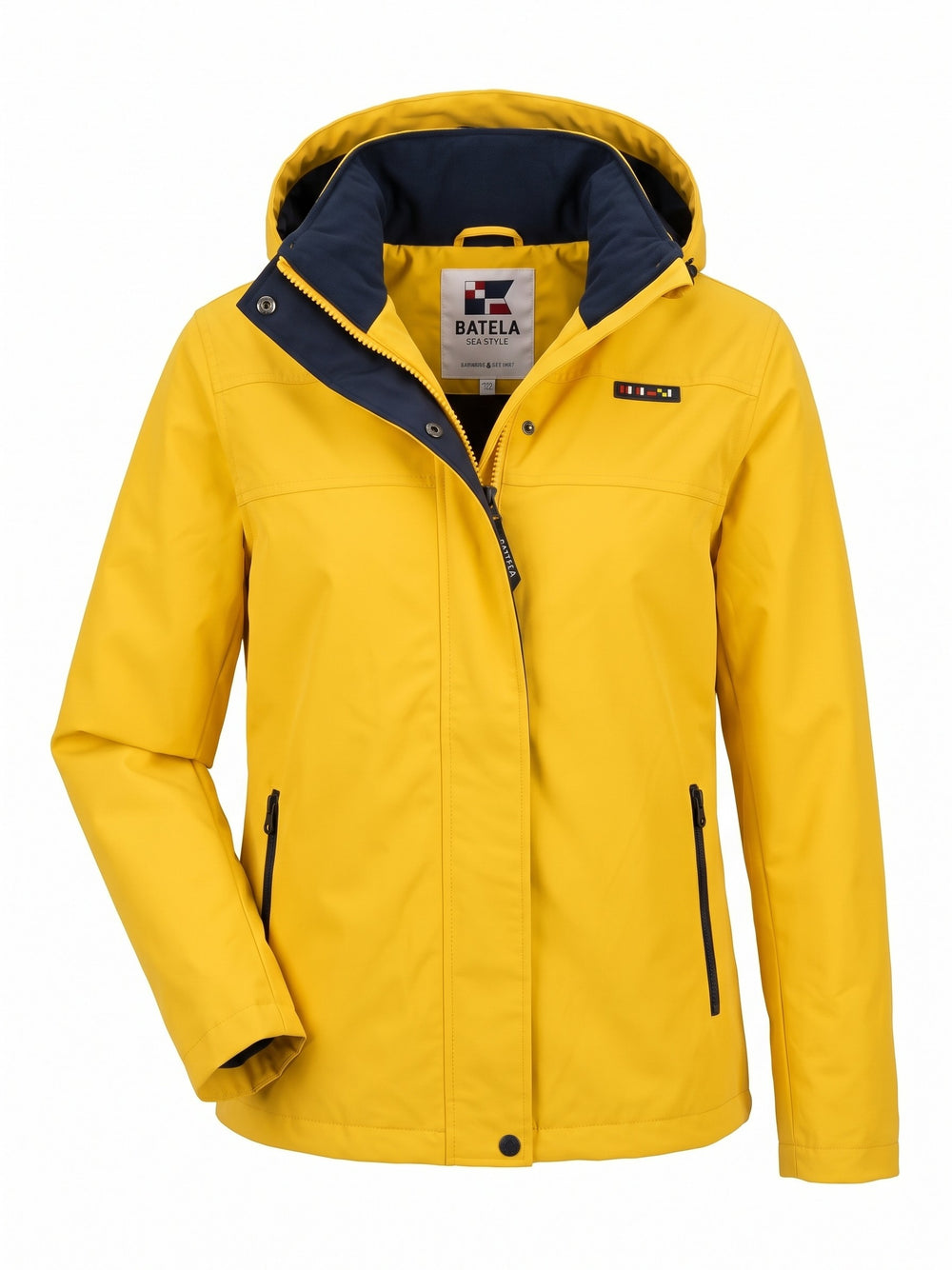 Raincoat With Fleece Lining Yellow Small