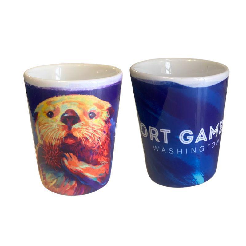LP Shot Glass - Otter Vivid