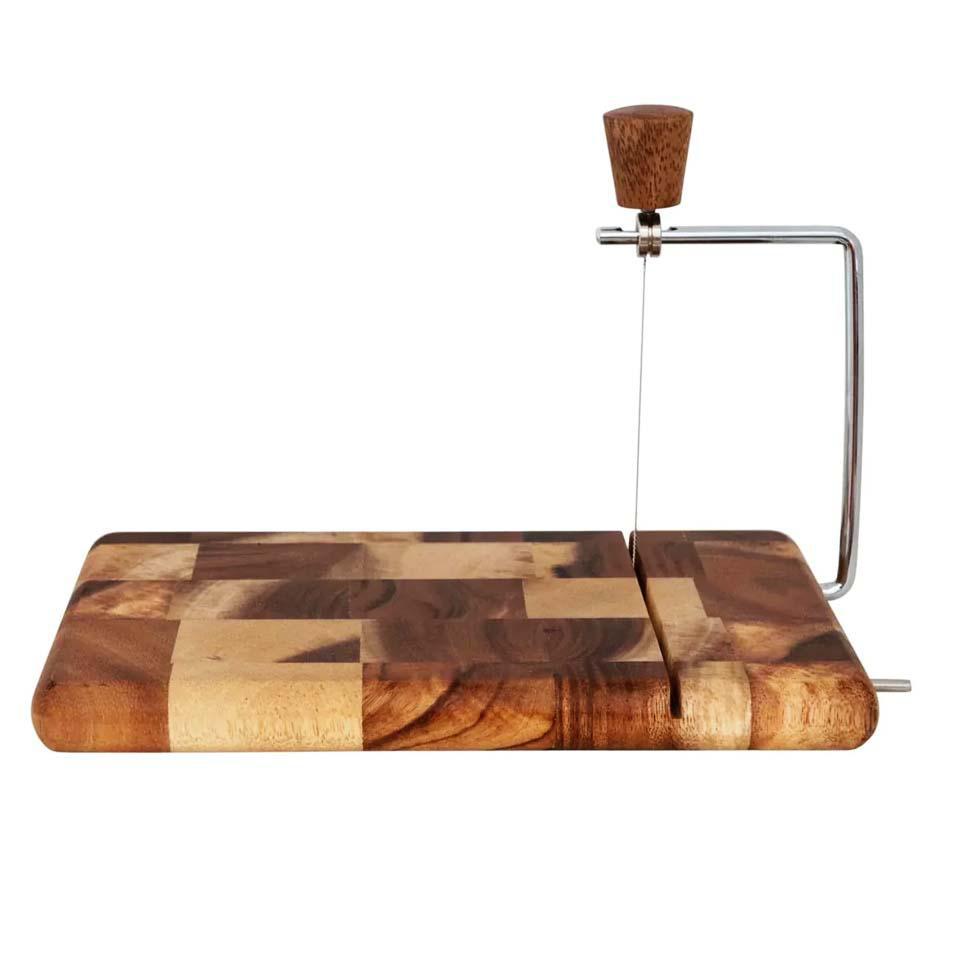 AH2179 Wood Guillotine Cheese Cutting Board