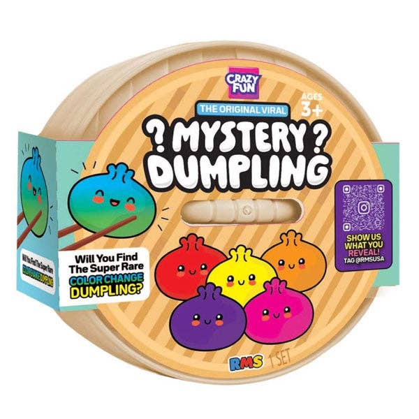 Crazy Fun™ Color Change Mystery Bao Bun Squishy Toy 4" | RMS