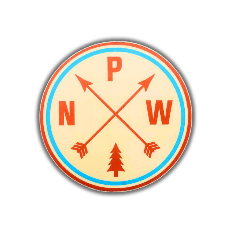 sticker 0178 PNW arrows