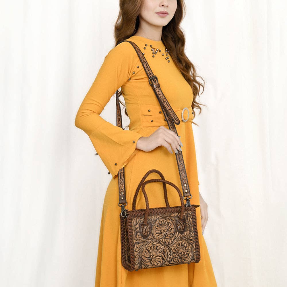 ADBG1459 Tote Genuine Western Leather Women Bag: ADBG1459