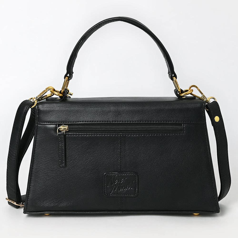 Western Cross Body Genuine Leather Handbag Purse Wallet Bag