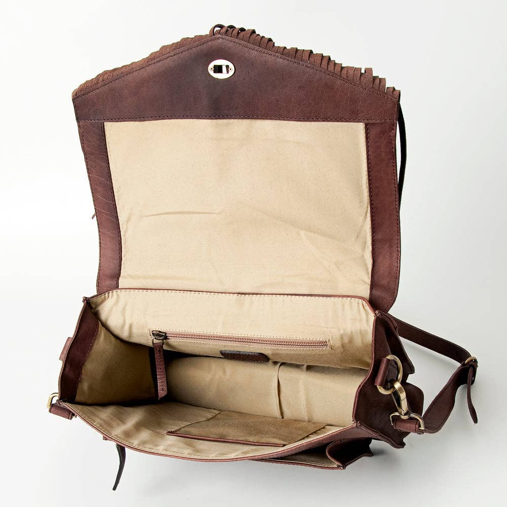 LC-ADBGI158 Crossbody Genuine Western Leather Women Bag