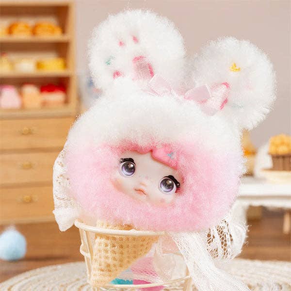 Nommi 100% Sweetness Series Kawaii Plush Doll Keychain Blind Box (1pc)