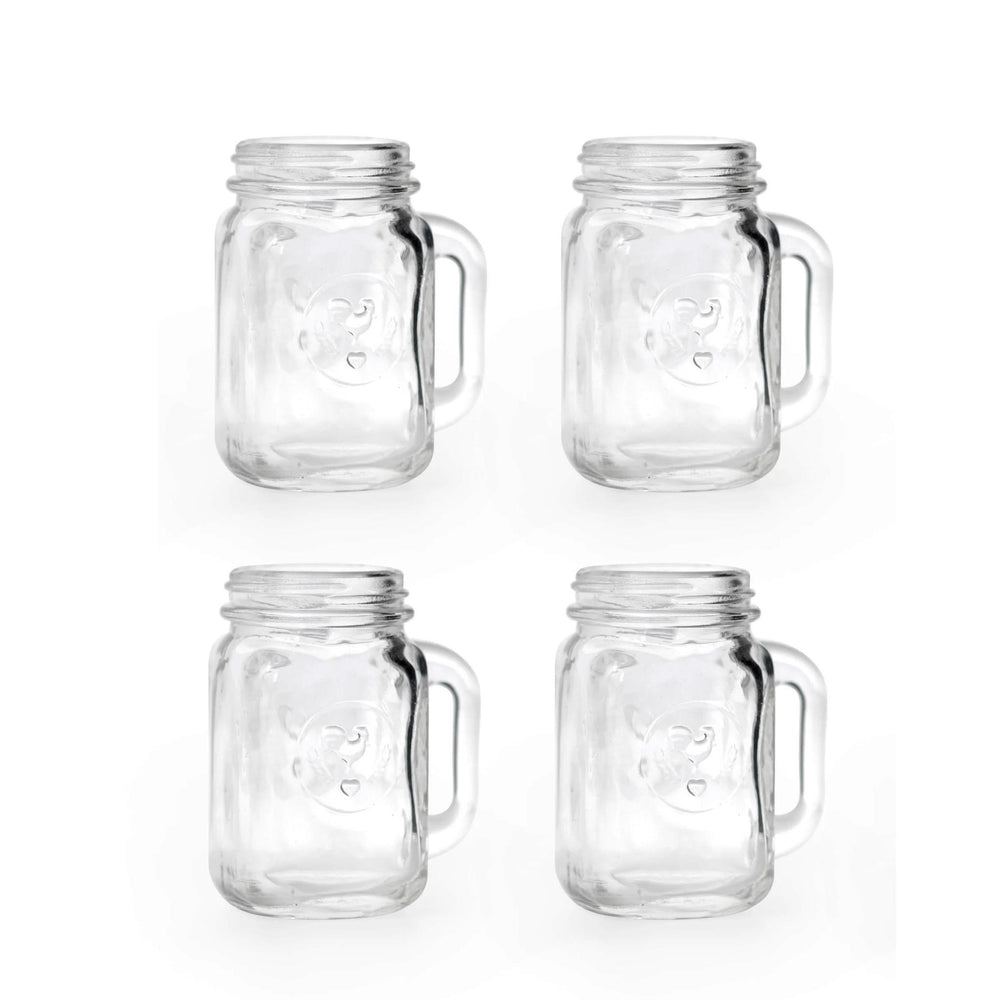 Mason Jar Shot Glasses - set of 4