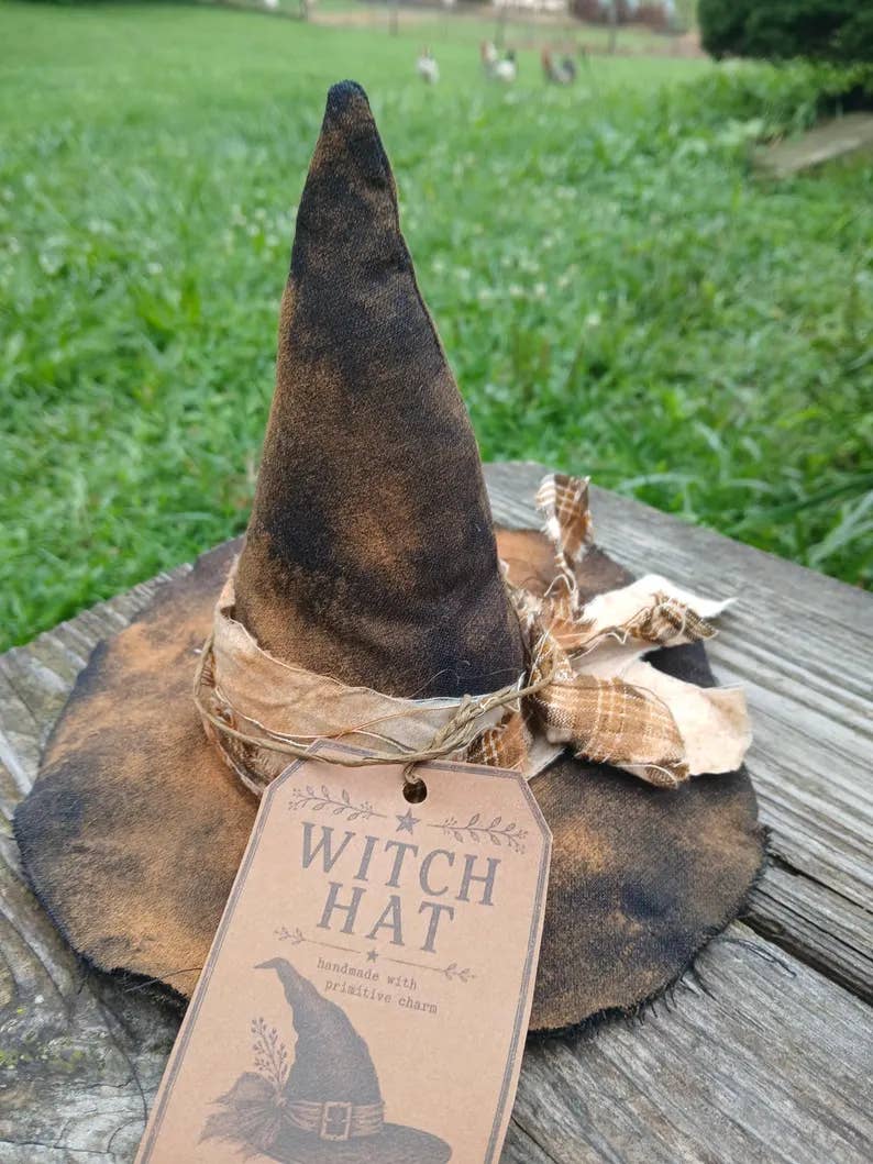 Witch Hat Decor Centerpiece Halloween Farmhouse Decorations