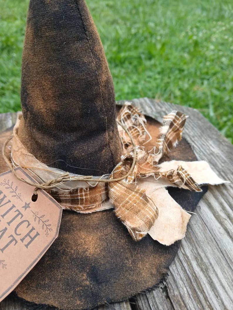 Witch Hat Decor Centerpiece Halloween Farmhouse Decorations