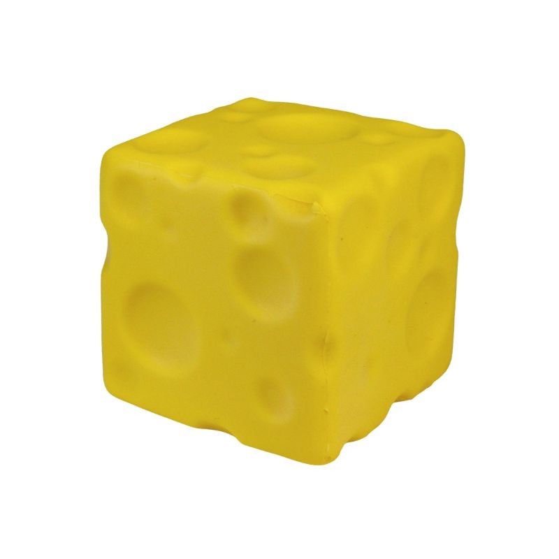 Cheese Cube Slow-Rise Squishies® 2.36" Fidget Toy (1pc)