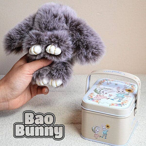 Bao Bunny™ Furry Plush Keychain Mystery Tin
