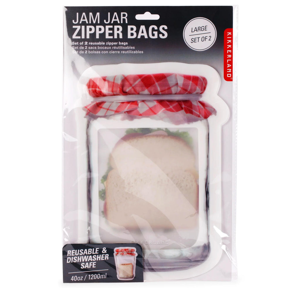 Jam Jar Zipper Bag - Large