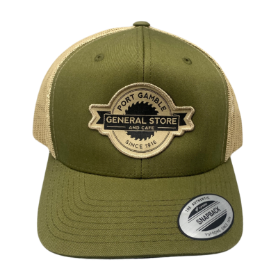 PGGS-CBT-MK - Curved Bill Trucker Hat - Moss
