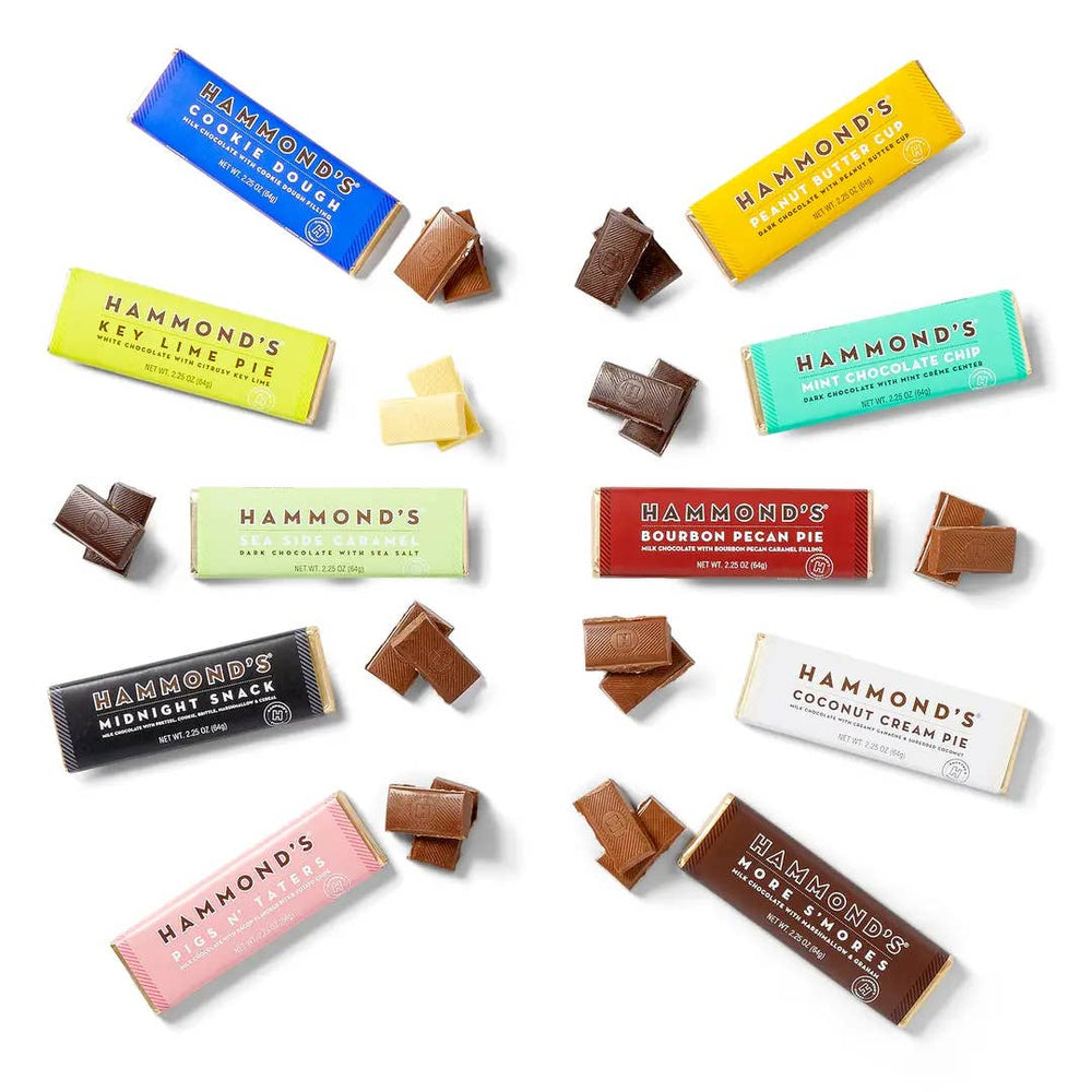 Candy Bar - Dark Chocolate - Natural Toffee Brittle - 2.25oz