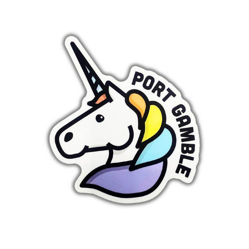 sticker 1166N - Unicorn Port Gamble