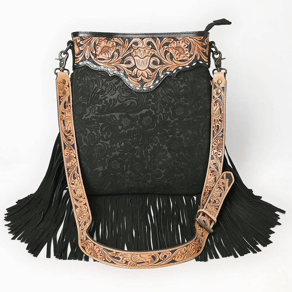 Messenger Genuine Western Leather Women Bag Freda: ADBGS192DM1F