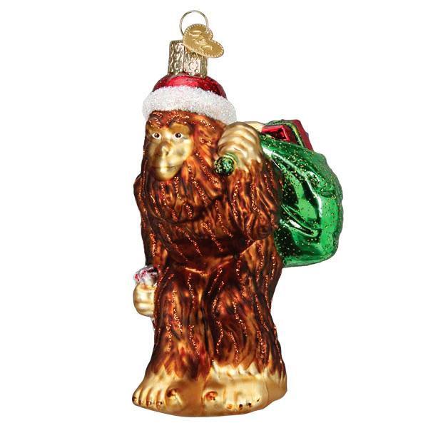 Santa Sasquatch Ornament