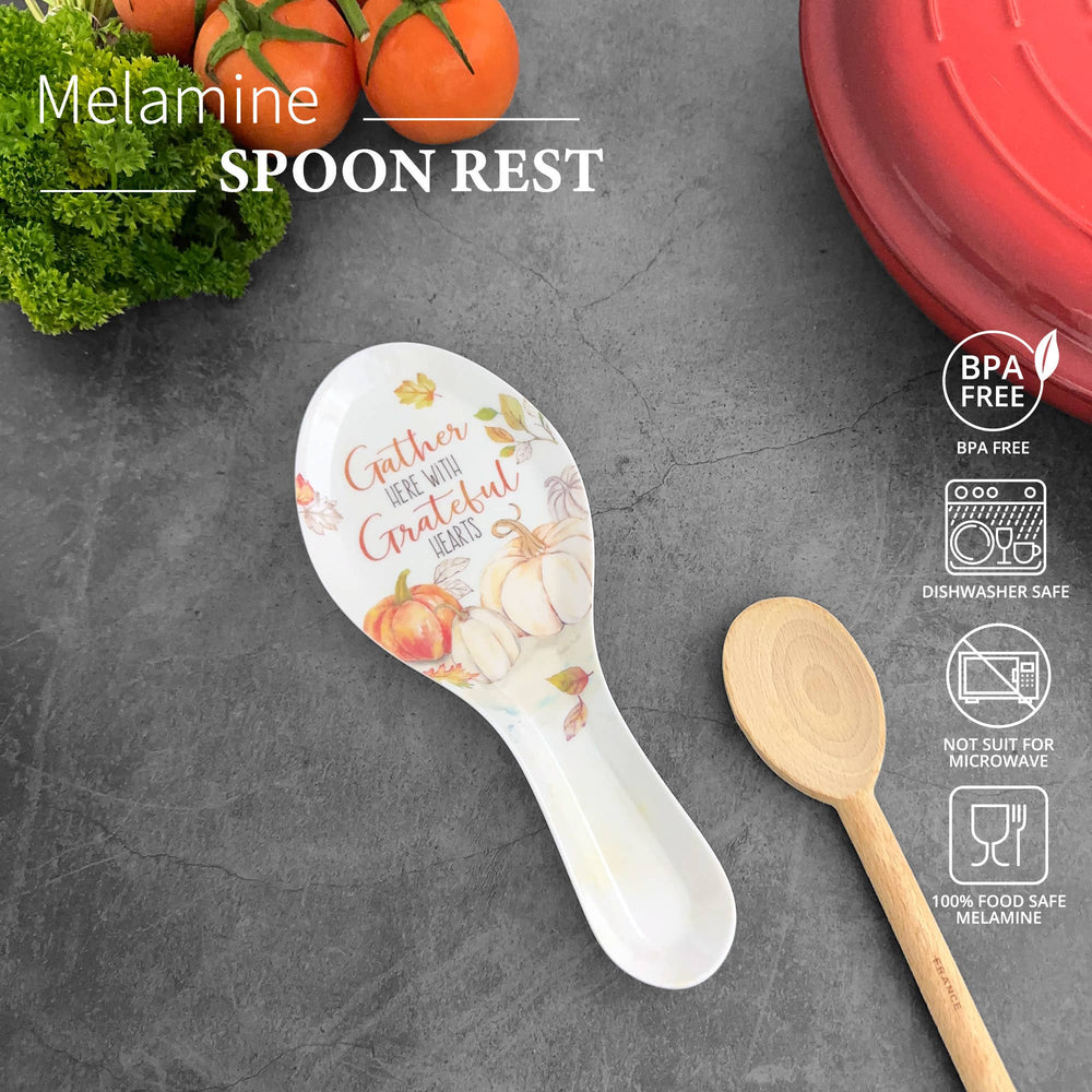 Pumpkin Season Melamine Spoon Rest