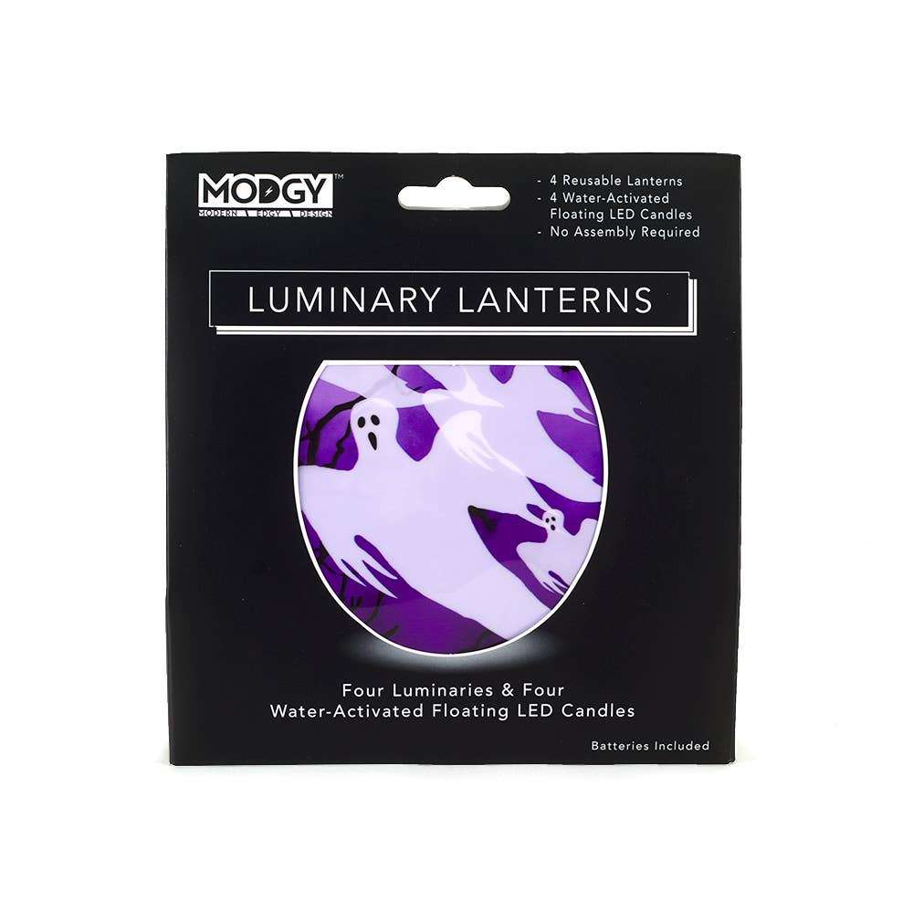 Luminary Lantern - Boo! Halloween Ghosts
