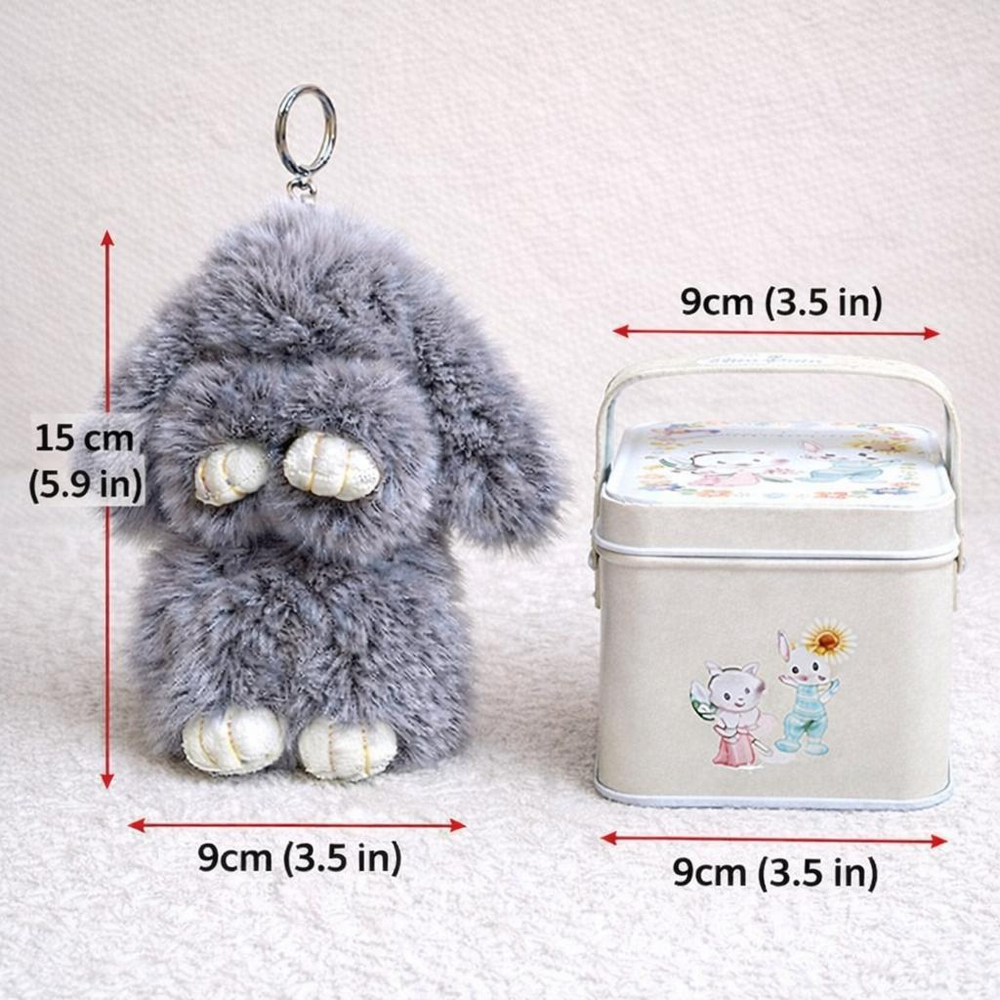 Bao Bunny™ Furry Plush Keychain Mystery Tin