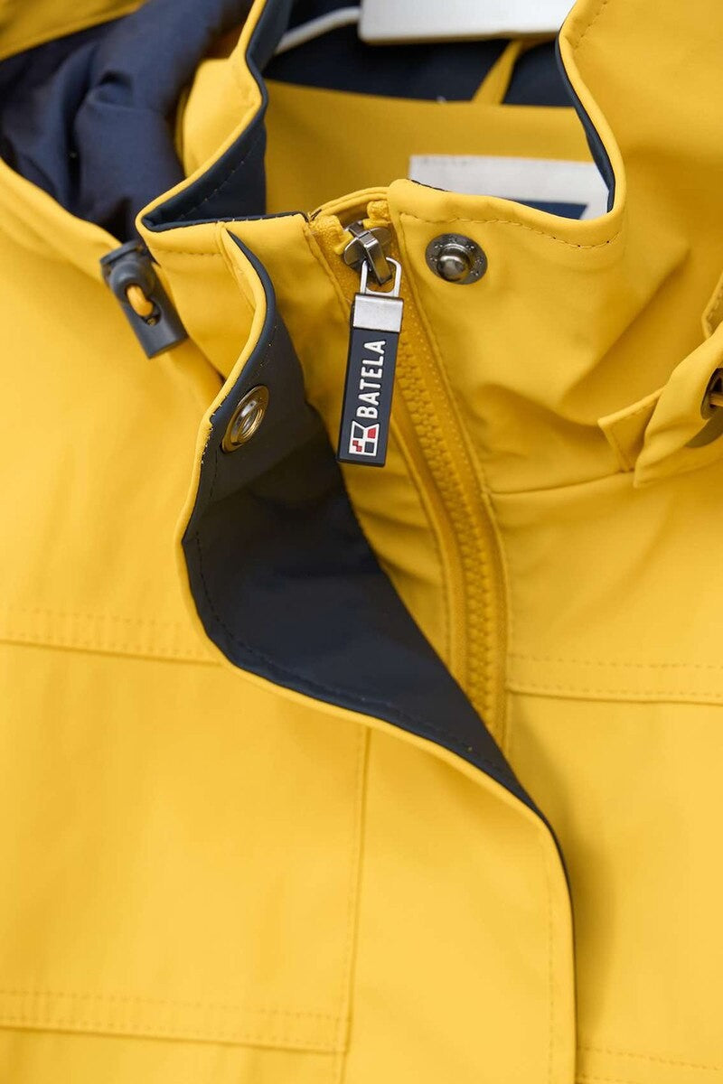 Raincoat With Fleece Lining Yellow Small