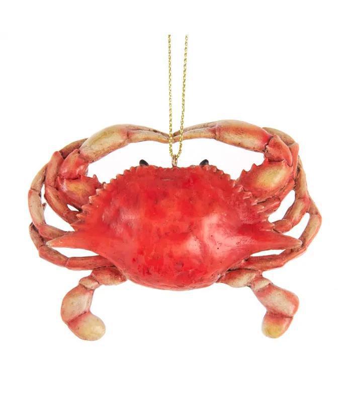 Red Crab Ornament Resin - E0515