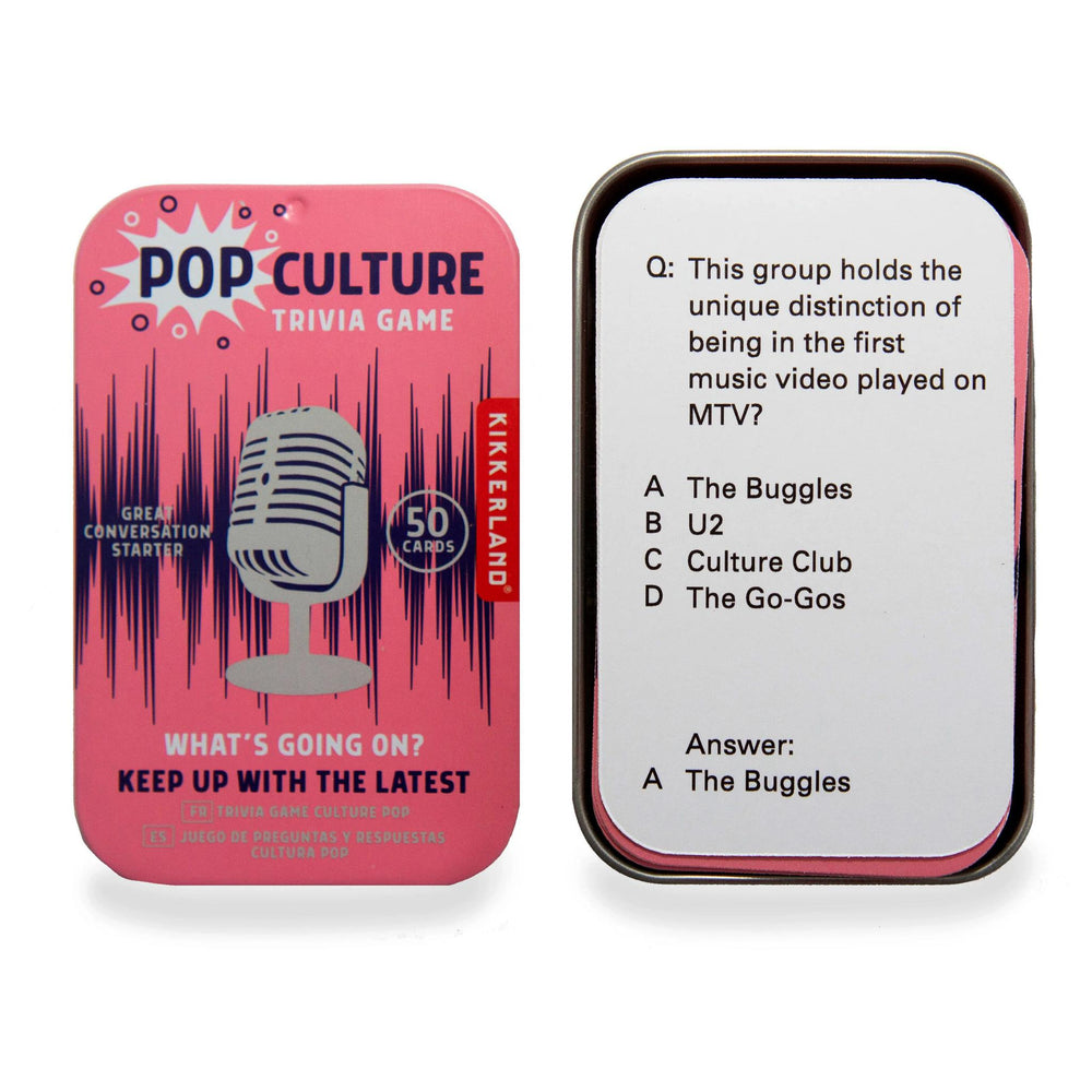 Pop Culture Trivia Game