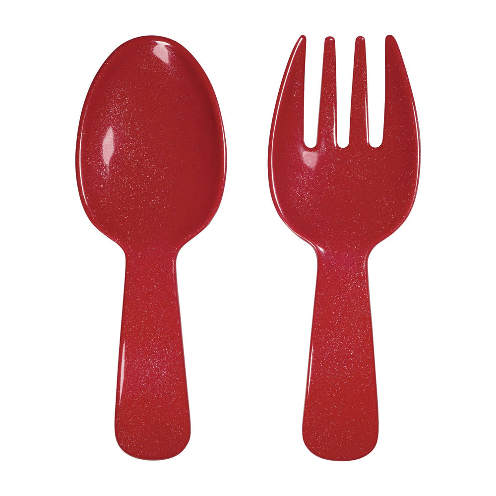 2-Piece Twinkle Dust Melamine Salad Server