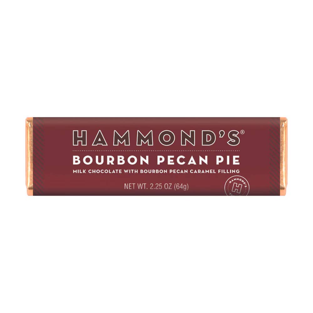 Candy Bar - Milk Chocolate - Bourbon Pecan Pie - 2.25 oz