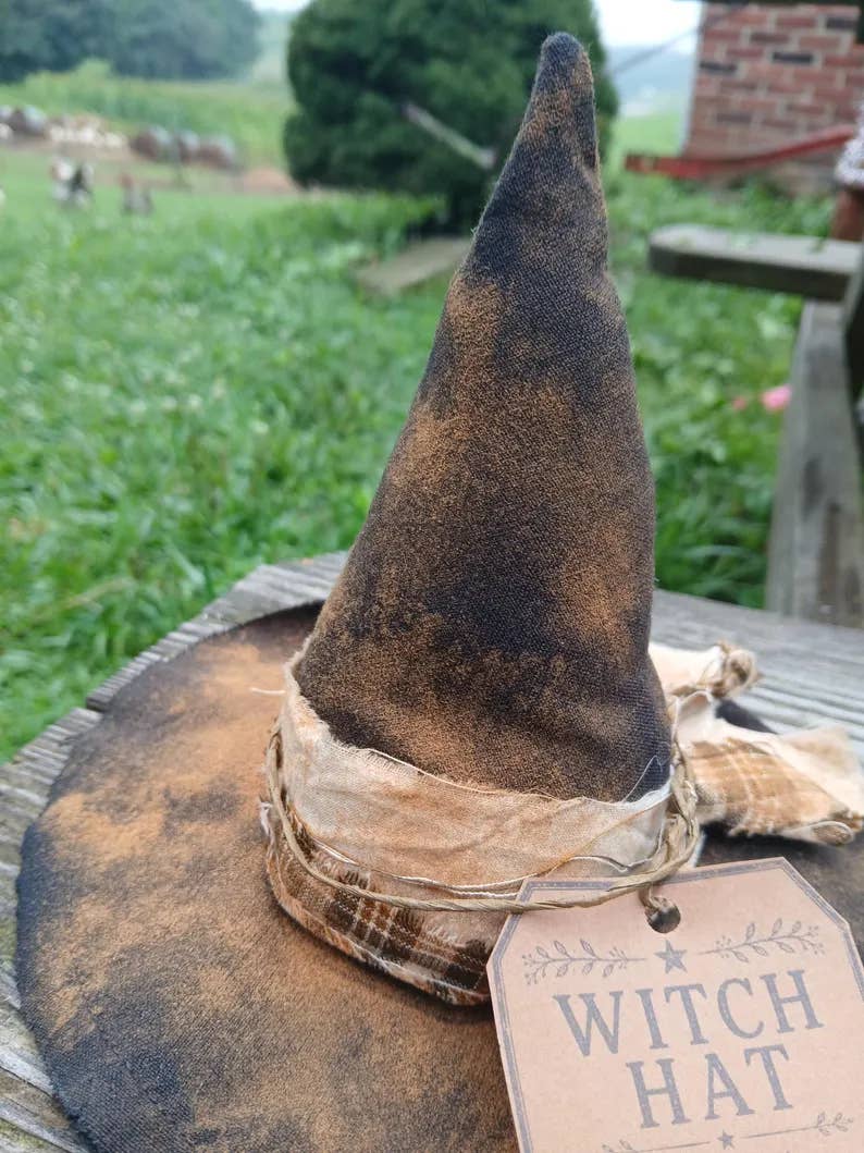 Witch Hat Decor Centerpiece Halloween Farmhouse Decorations