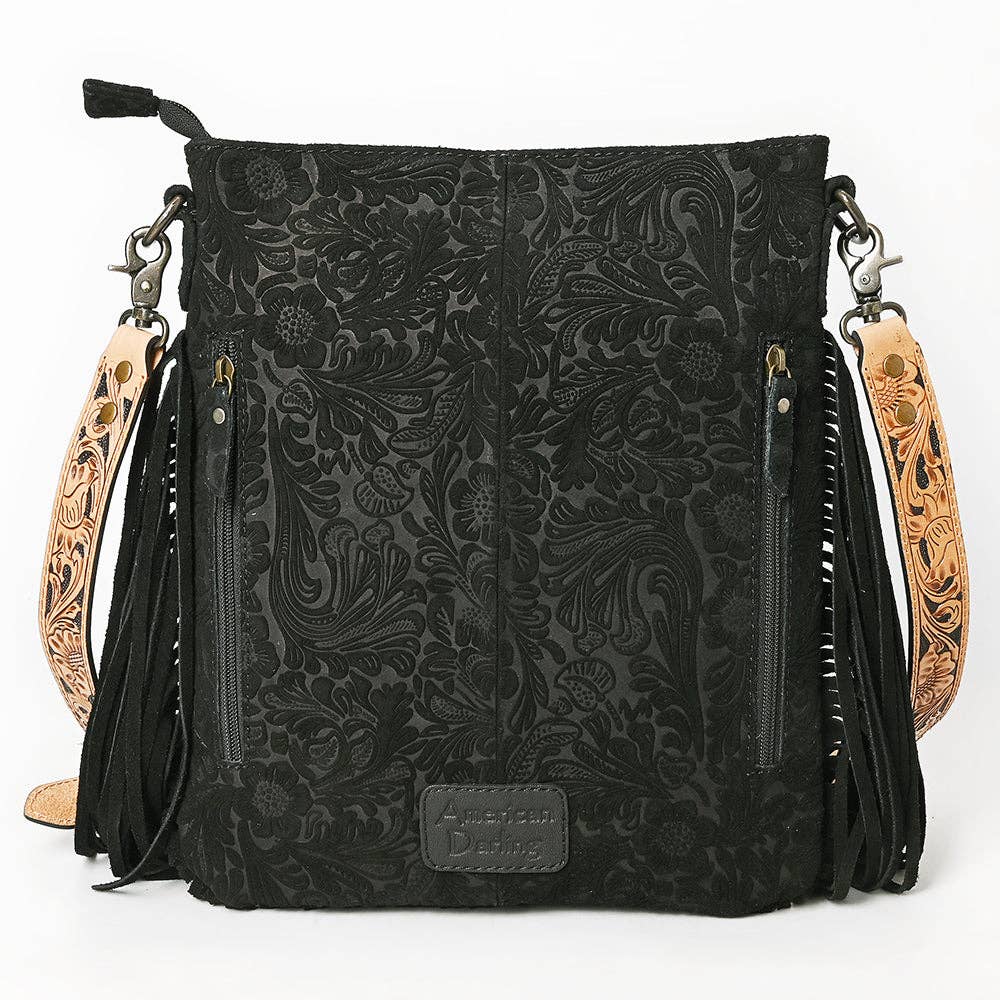 Messenger Genuine Western Leather Women Bag Freda: ADBGS192DM1F