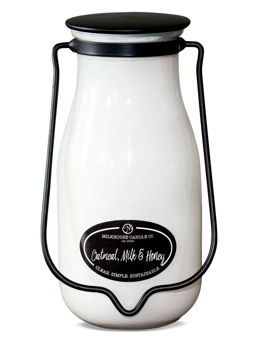 Oatmeal, Milk & Honey Candle - 14 oz Milk Bottle