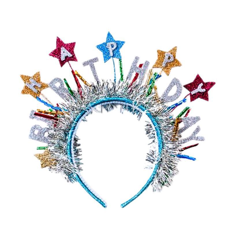 Happy Birthday Sparkles Headband