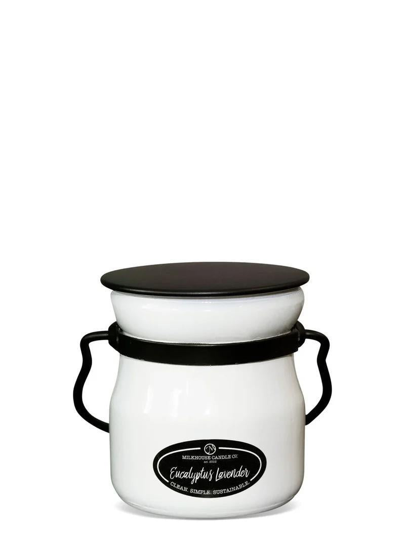 Eucalyptus Lavender Candle - Cream Jar