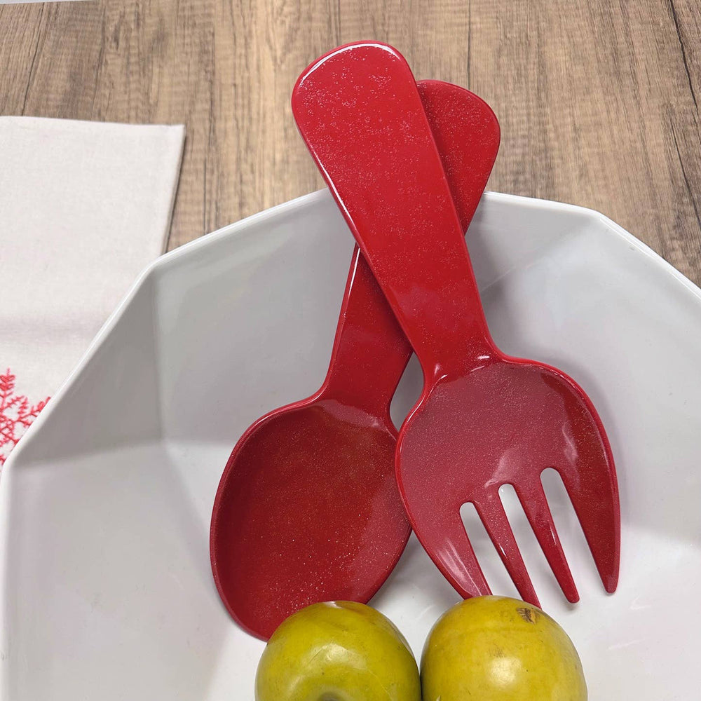 2-Piece Twinkle Dust Melamine Salad Server