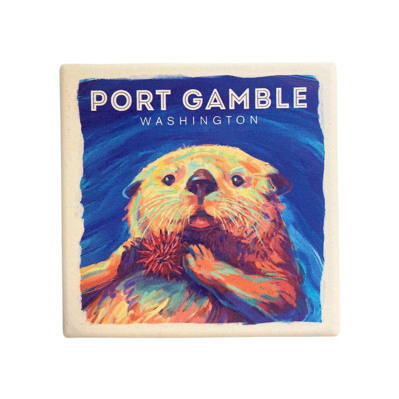 LP Coaster - Otter Vivid
