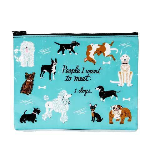 people i want to meet 1 dogs coin bag
