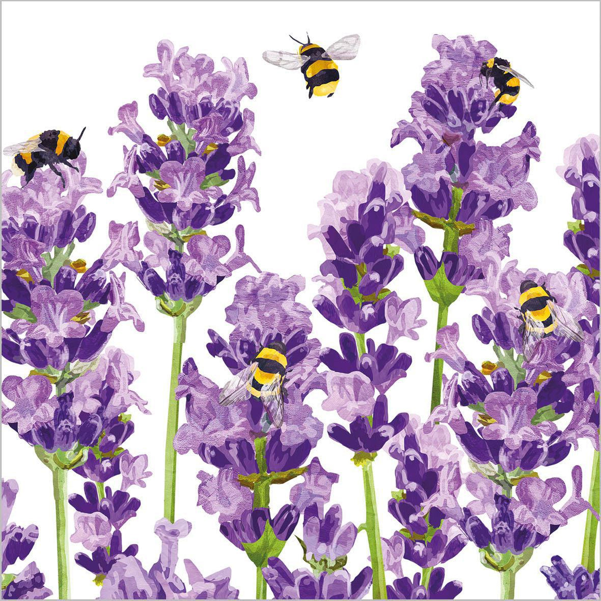 Bee and Lavender Napkins: Elegance for Garden Parties — Port Gamble ...