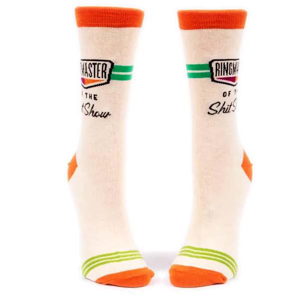 Ringmaster of the S Show' W - Crew Socks - Step into the Spotlight! - Port Gamble General Store & Cafe