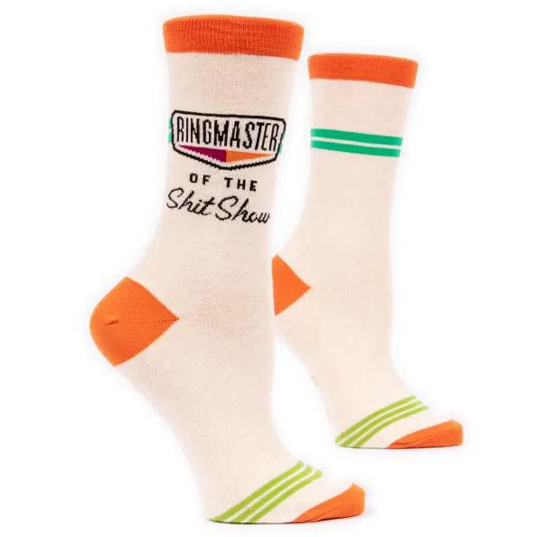 Ringmaster of the S Show' W - Crew Socks - Step into the Spotlight! - Port Gamble General Store & Cafe
