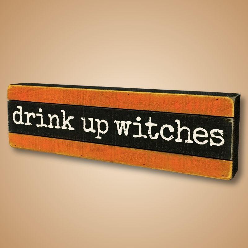 Slat Box Sign - Drink Up - Port Gamble General Store & Cafe